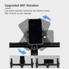 Aluminum Alloy  Phone Mount Bike Stem Phone Rack Rotating Mobile Phone Bracket  Smartphone Holder Bike Phone Rack