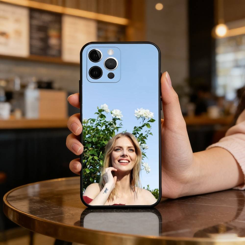 Actress Samara Weaving Phone Case For iPhone 17,16,15,14,13,12,11 Plus,Pro Max,Soft Silicone Black Cover