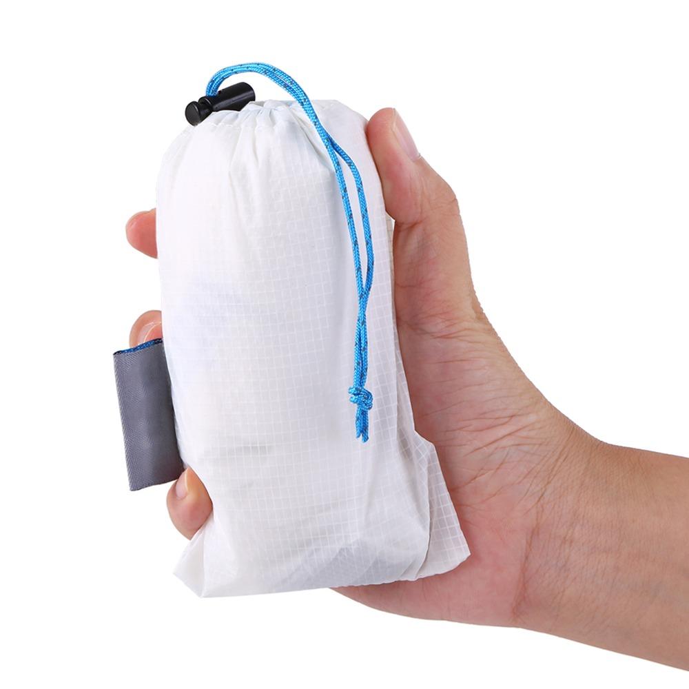 Silicone Coated Nylon Hiking Skirt Ultralight Waterproof Kilt Packable Rain Skirt  for Men Women