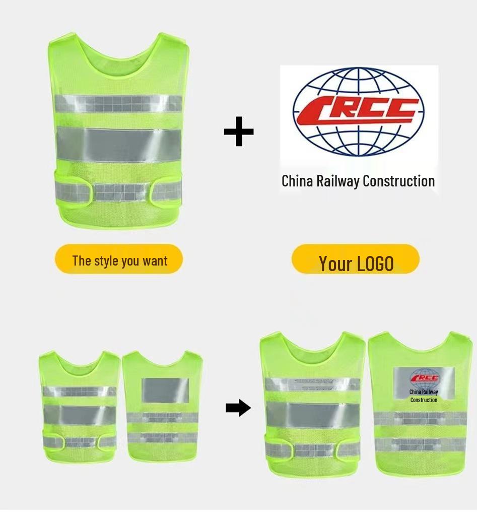 High-Visibility Reflective Vest for Construction, Cycling, and Road Safety
