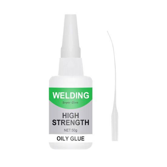 Welding Glue Strong Adhesion Quick Drying Application High-efficiency Universal Welding Instant Bonding Precise High-Strength Oily