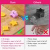 8 Pcs Christmas Cutters Biscuit Cutters Plastic Cutters Children"s  Stamp Festival Cutter Set for