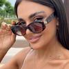Square Irregular Sunglasses, Sunglasses, Personalized Fashion Sunglasses, High-End Women