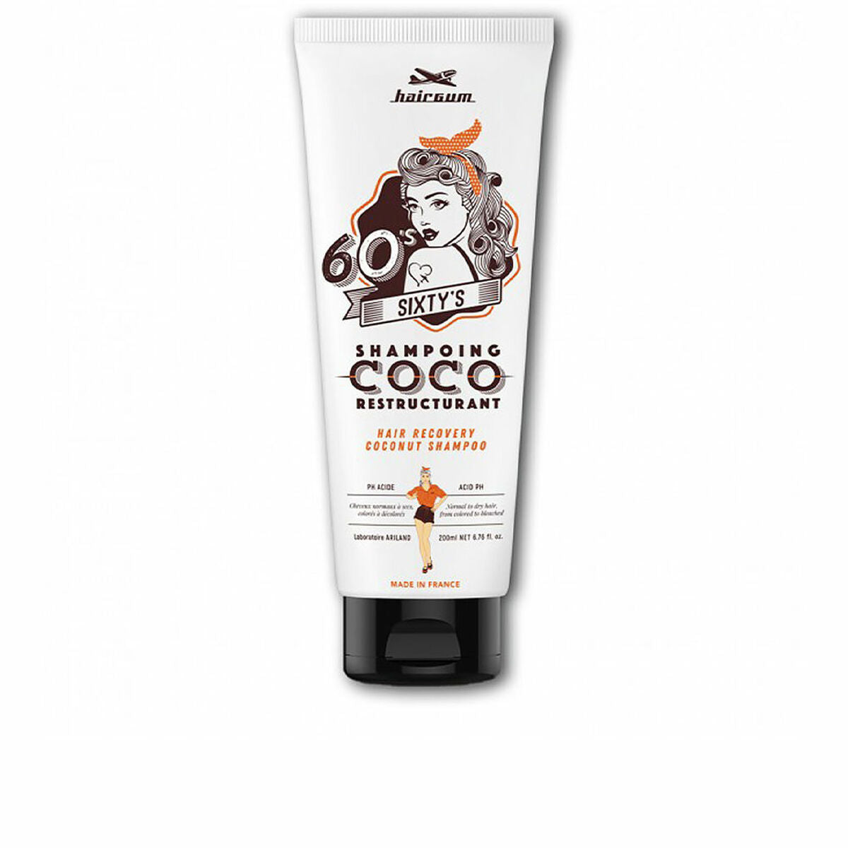 

Hairgum Sixty s Coco Restructuring Shampoo (200 ml)
