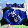 3d Digital Printing Bedding Set Cross-border Three-piece Set Cartoon Style Suitable For Various Bed Sizes
