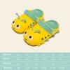 Summer children slippers new boy slippers soft sole anti slip girl shoe cute cartoon boy shoe hollowed out girl caterpillar shoe