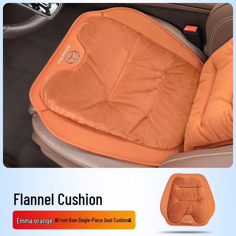 Flanell Lendenwirbelstütze Autositzkissen für Mercedes-Benz E, C, A, S-Klasse & GLA/GLB/GLC