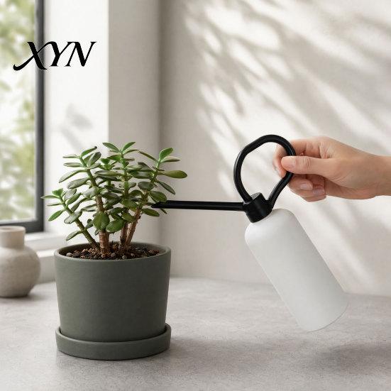 Gardening Bottle Adapter Cap Watering Spout, with Handle Easy Pouring Design, No Spill Nozzle Long Slender Tool for Potted Plants Spout Plant Waterer