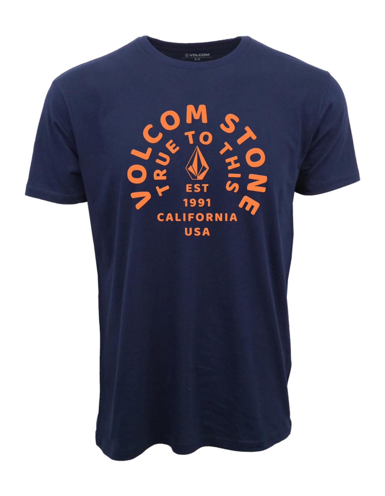 VOLCOM S MENS TRUE TO THIS CALIFORNIA T SHIRT S