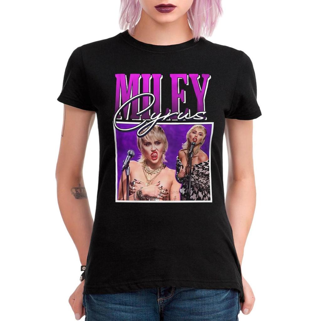 Miley Cyrus Collage T-Shirt, Men's and Women's Sizes (MLS-10672)