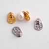 Earring Heavy Backings Stabilizer Duty Droopy Ear Support Sturdy Brass Material Mixed Colors Earring Supports