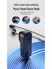 Universal Clip-On Bluetooth Headphone Receiver with Extended Battery, High-Quality Sound, Noise Reduction, and HD Calls