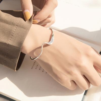 Verstellbares 925 Sterling Silber Armband & Armreif für Frauen Mode Elegant Party Schmuck