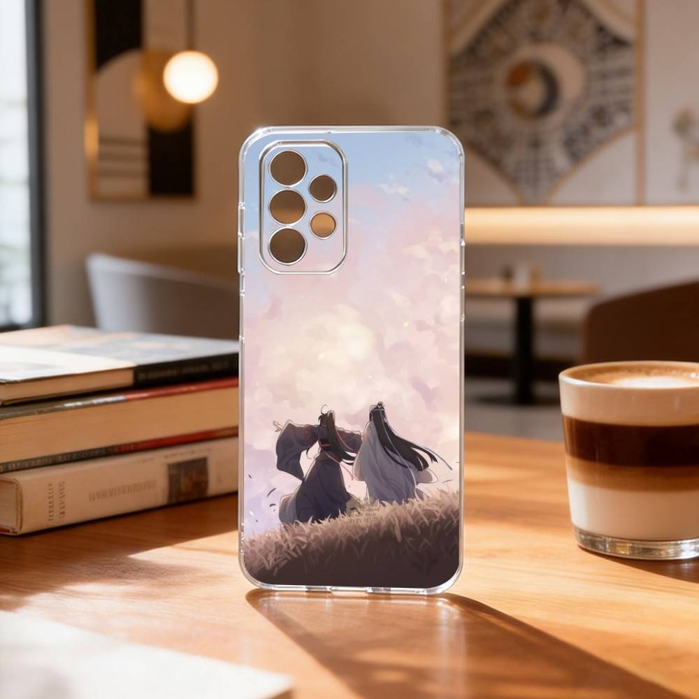 Anime mo dao zu shi Handyhülle Für Samsung S25,S24,S21,S22,S23,S30,Ultra,S20,Plus,Fe Transparente Hülle