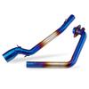 Slip-on Exhaust Header Tube For Suzuki GSXR150 GSXR125 GSXS150 GSXS125 2017-2024 Moto Escape 51MM Interface Front Link Pipe