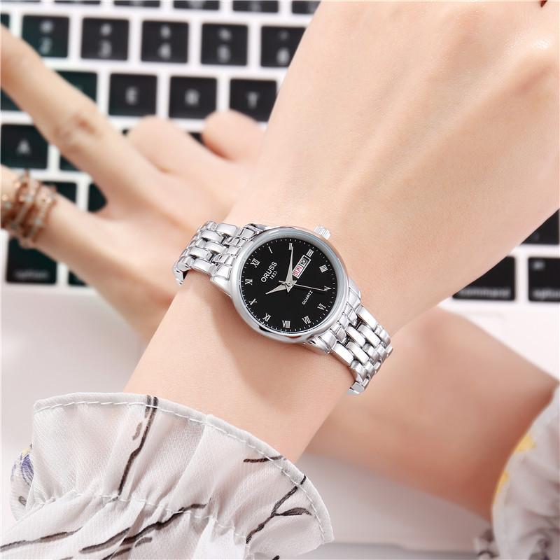 Watch Ladies Luminous Waterproof Fashion Student Bracelet Watch Women'S Calendar Quartz Watch
