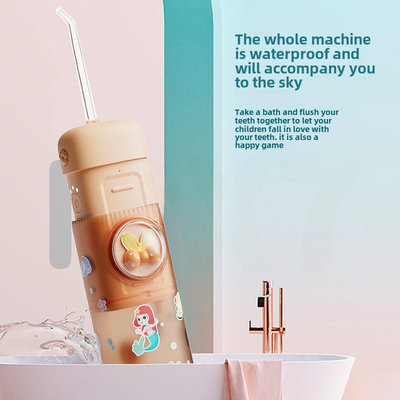 Tragbarer Mini-Elektrischer Munddusche für Kinder – Haushaltliches Mundpflegegerät
