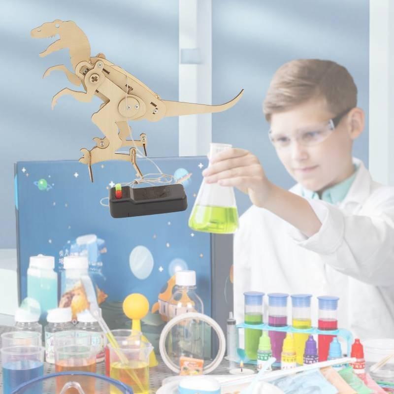 Diy Wooden Tyrannosaurus Rex Educational Science Craft Kit For Kids Hands-on Learning J-22 Material Pack