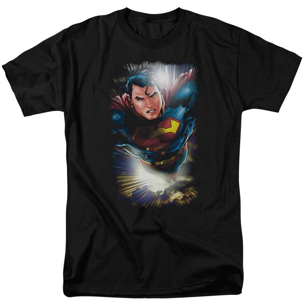 Superman  In The Sky  T-Shirt - Regular or Tank - to 6X XL