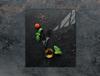 TAGLIERE IN VETRO 45x52 ARDESIA