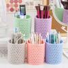Multi Functional Stationery Storage Basket Morandi Color Desktop Organizer School Office
