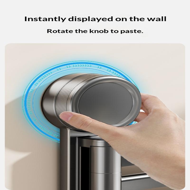Swivel Towel Rack, 3-Arm Suction Cup Towel Holder, Thicken Aluminum Swing Out Towel Bar, Rustproof Space Saving Towel Hanger