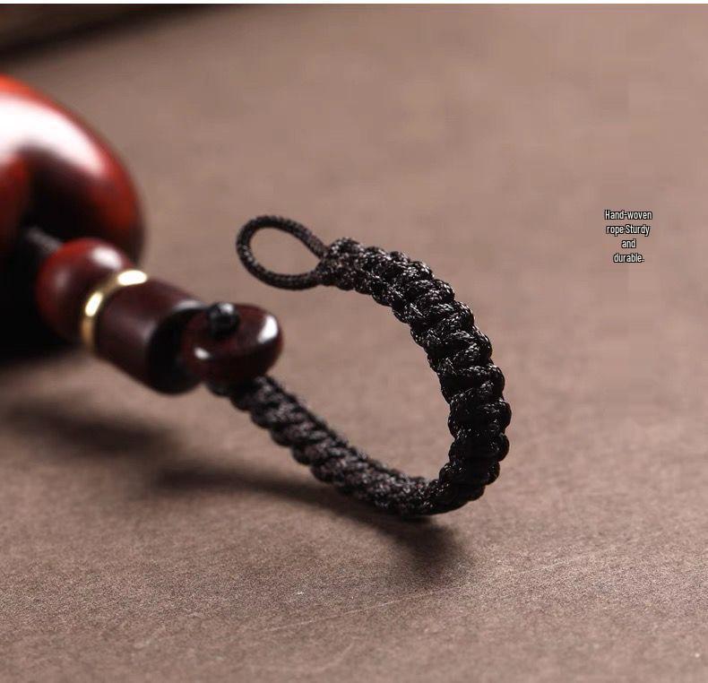 Rosewood Heart Keychain & Phone Charm for Men and Women