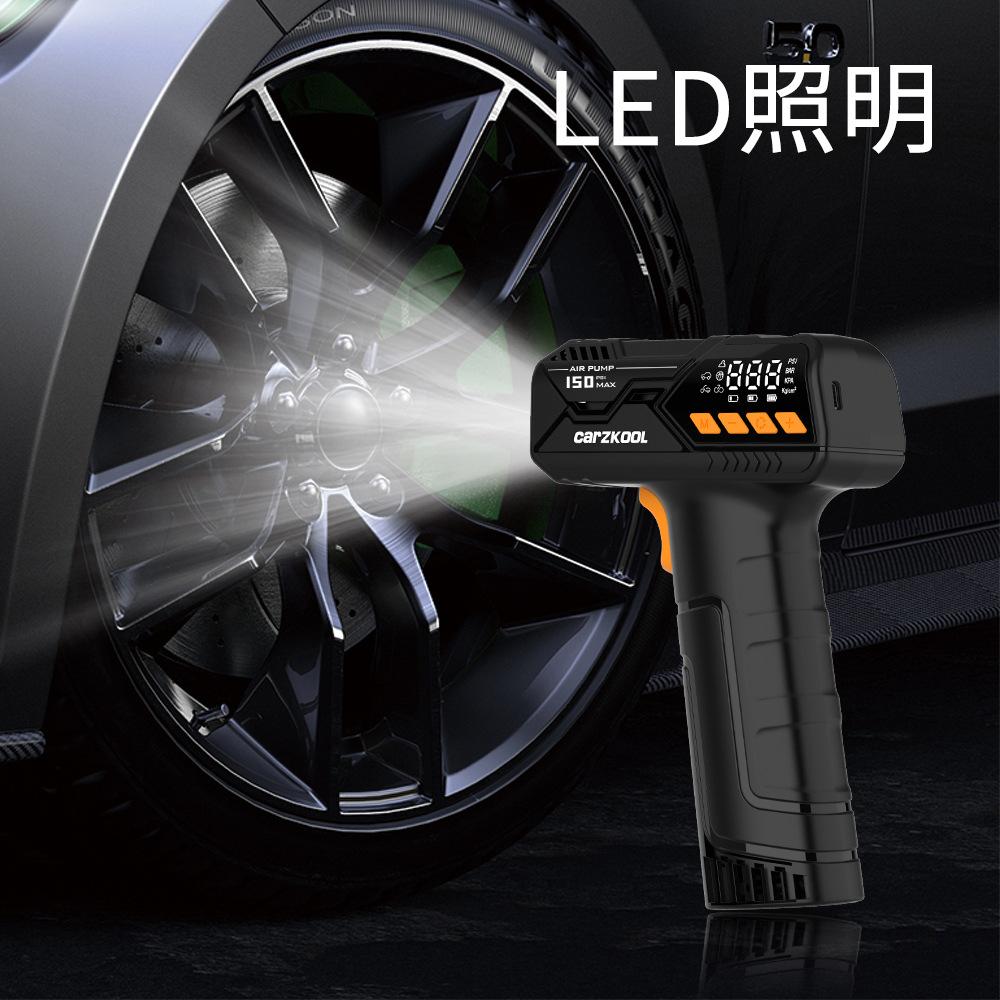 Bicycle air pump wireless handheld charging digital display car bicycle tire electric portable air pump