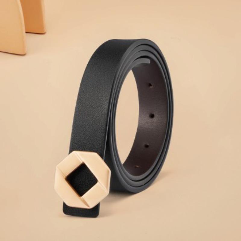 

New Women S Belt Leather Thin Belt Casual Versatile Jeans Belt Suit Pants Decorative Korean Version Belt 105cm
