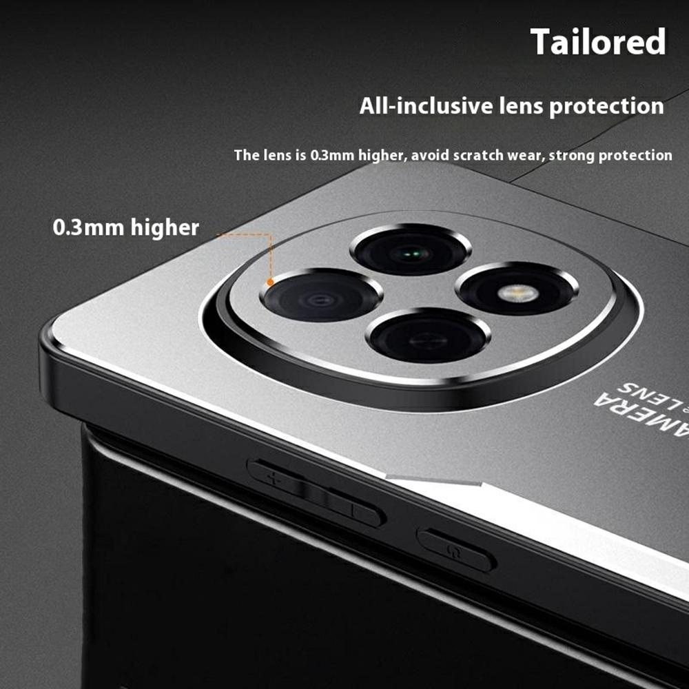 For Oppo A5 5G Phone Case Aluminium Alloy TPU PC Back Cover