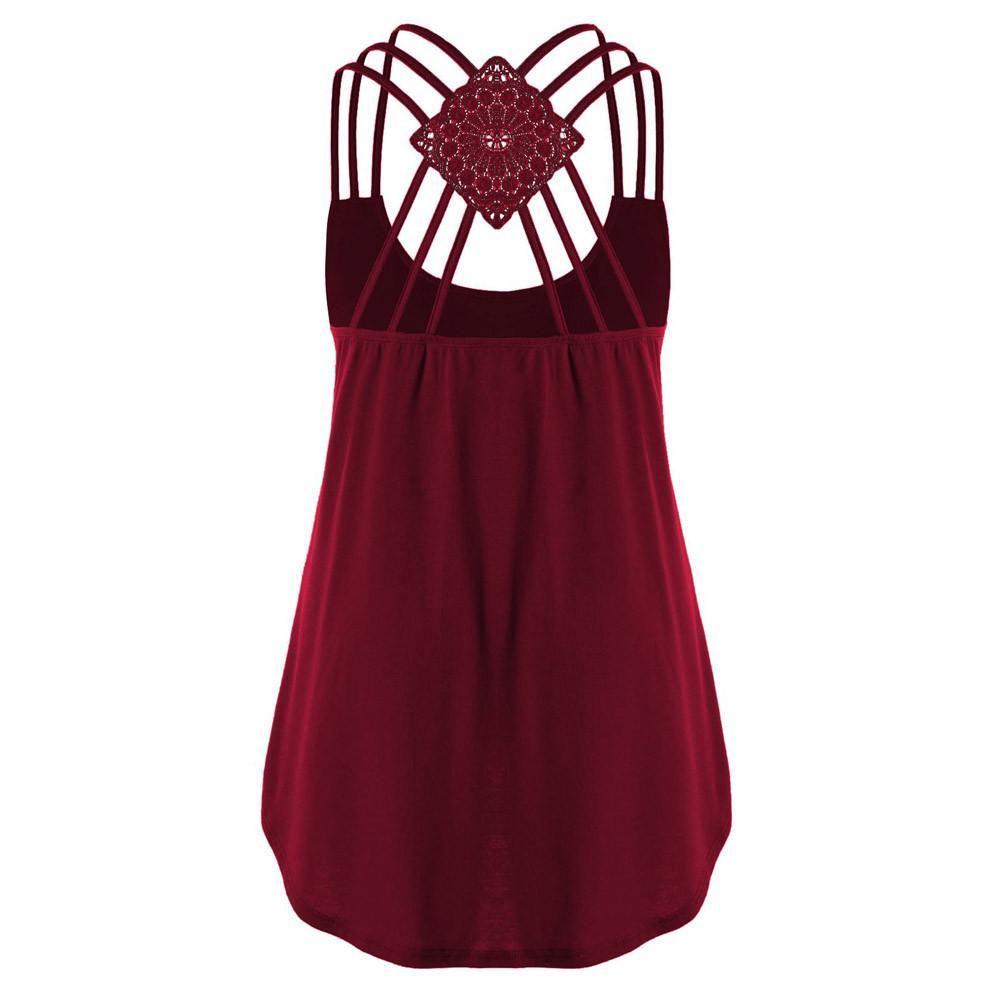 Premium Quality Ladies' Bandages Sleeveless Vest Top High Low Tank For Effortless Style