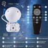 Astronaut Galaxy Projector Night Light  360 Rotating Nebula Star Projector with Remote, Timer Head LED Space Lamp for Kids’ Bedroom, Home, Gifts, Toys