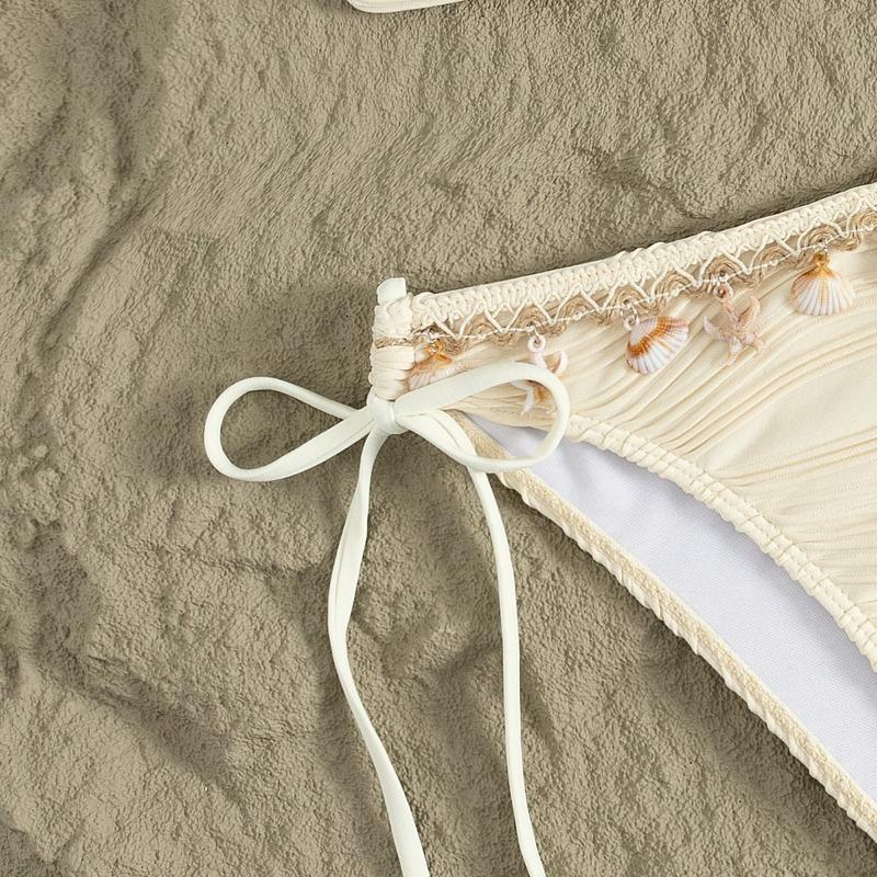 2026 plavky nové sexy bikiny hvězdice mušle třásně bikiny velkoobchod plavky