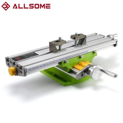 BG-6330 Tavolo composto Tavolo da lavoro a slitta trasversale Tavolo da lavoro per fresatura Banco da lavoro multifunzione Regolabile XY