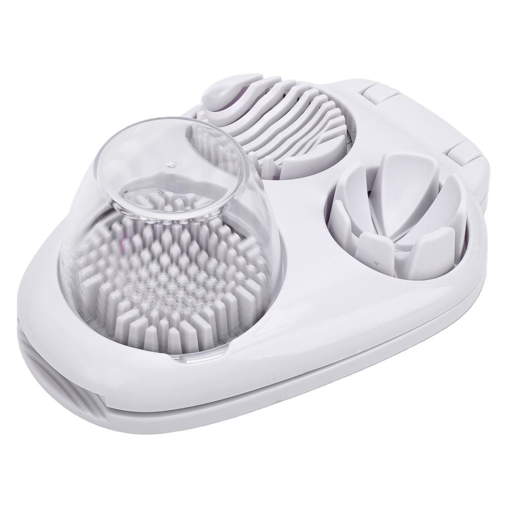 3-in-1 Eierschneider Multifunktionaler Eierschneider mit 3 Schnittmodi Ergonomisches Design Edelstahl-Schneidedrähte Hackmesser