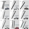 Suitable for the Toyota Highlander 2.7 and 3.5, 68910-09120 and 68920-09120 fit power tailgate struts.