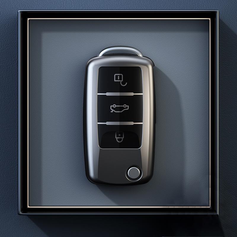 Weiche TPU Autoschlüsselhülle Abdeckung Schale Für VW Volkswagen Polo Golf Passat Beetle Tiguan Seat Leon Altea Skoda Octavia Kodiaq