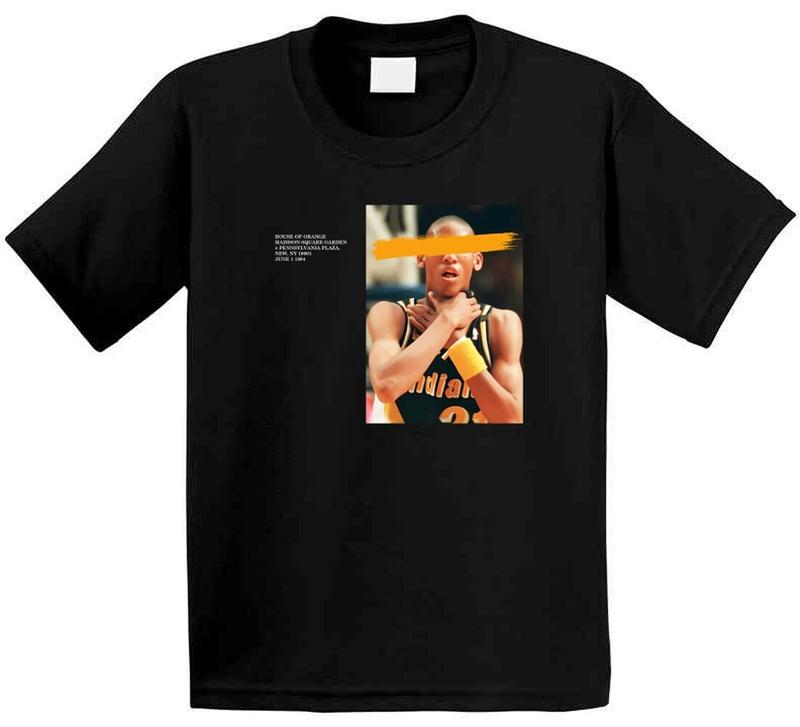 Tyrese Haliburton Wears Reggie Miller Choke Unisex T-Shirt XXL