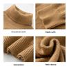 JEANSWEST Men's High-Neck Pullover Sweater