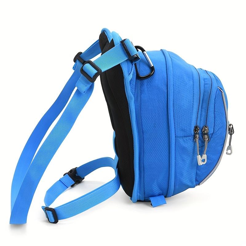 Verstellbare Gürteltasche mit Handyhalter & Reißverschlusstasche - Multifunktionale Gürteltasche für Wandern, Fitnessstudio, Schule Outdoor Hüfttasche