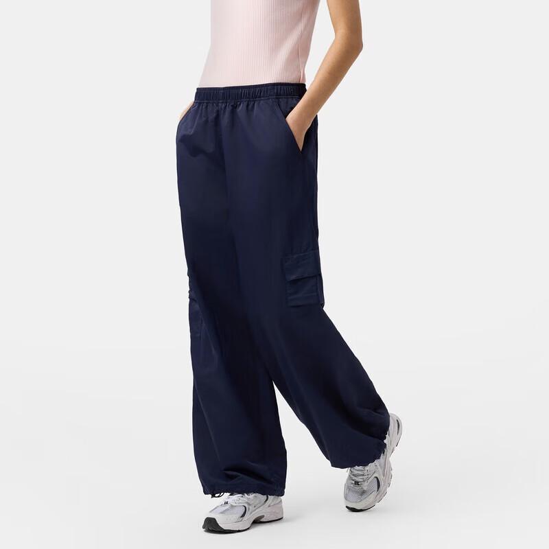 GAP Women's Elastic Waist Drawstring Cuffed Cargo Pants