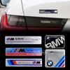 JKGN2 BMW M Car Badge Sticker for E46 E90 E60 F30 G20 X1 X2 X3 X4 X5 X6 X7 I3 I4 I5 I7 M2 G30 Trunk Body Decoration Decal Modification