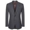 Baoxiniao Men's Wool Suit Jacket EBB243238U Volcanic Ash Plaid