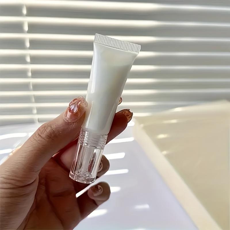 10ml Cosmetic Soft Tube Sunscreen Cream Lotion Liquid Foundation Refillable Bottles Hyaluronic Acid Dropper Empty Bottle