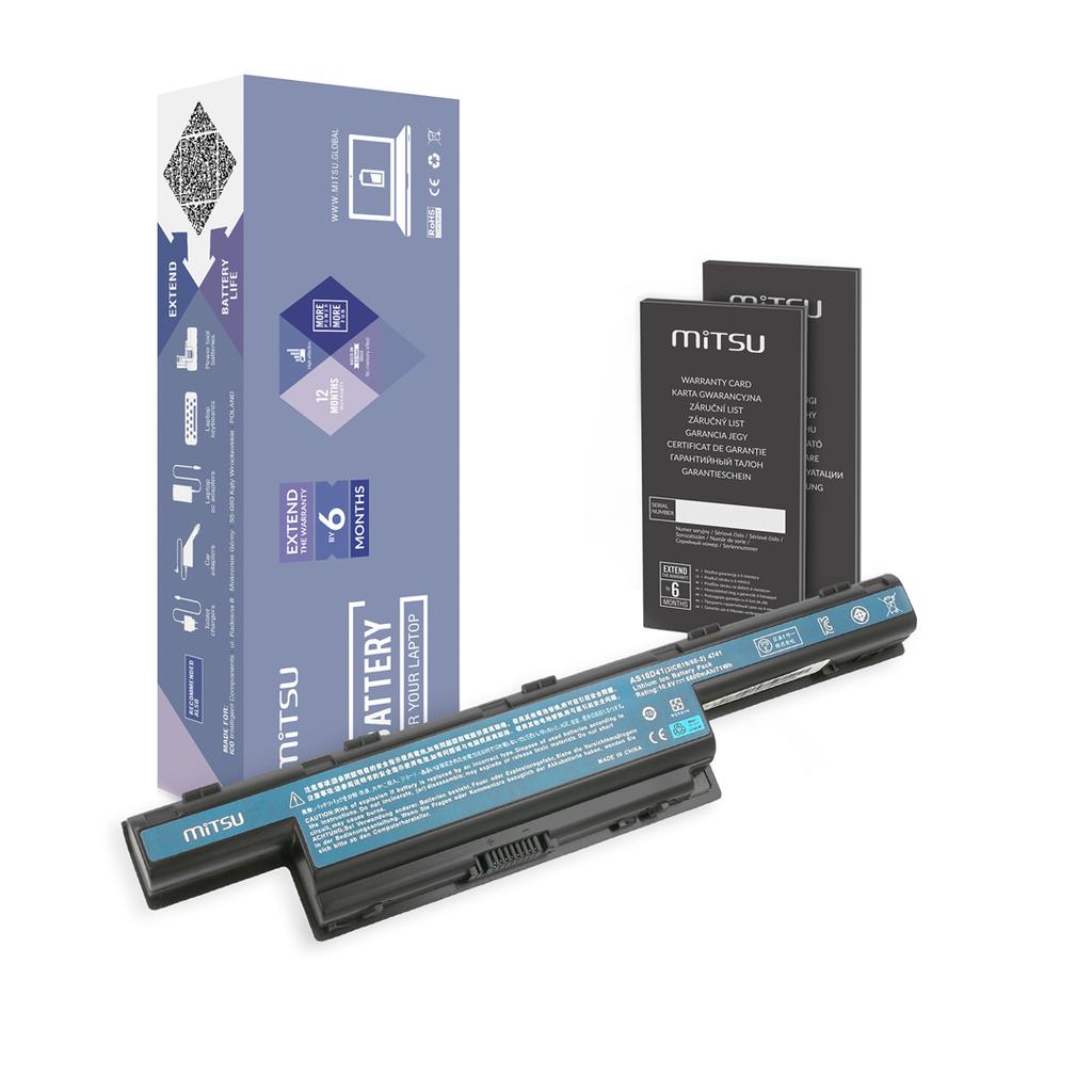 AS10D31 AS10D41 AS10D51 Battery for Acer 6600mAh