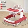 Adjustable Multifunctional Baby Walker for 6-18 Months - Anti-Rollover Design for Boys and Girls