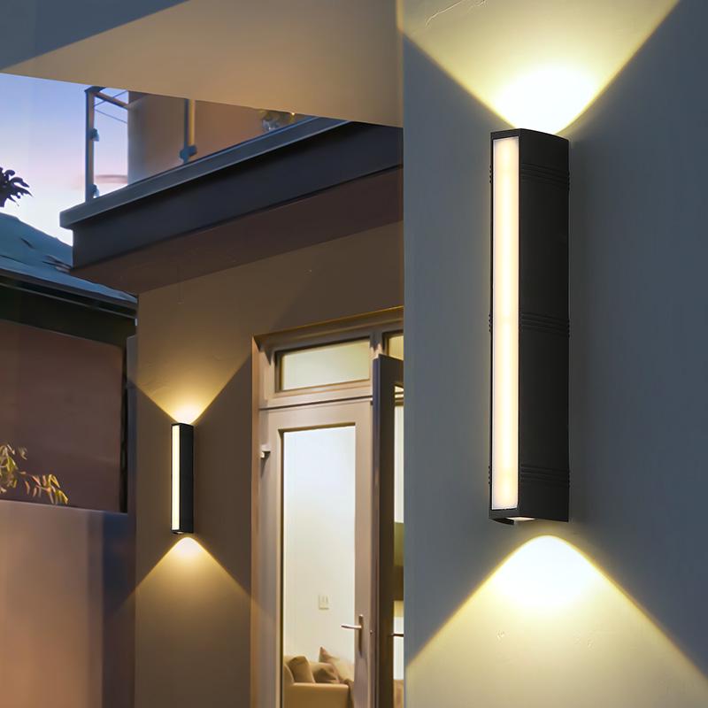 LED Waterproof Outdoor Wall Light for Balcony, Courtyard, and Gate