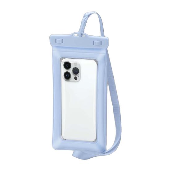 

Waterproof Cell Phone Pouch Underwater Cell Phone Dry Bag Case Lanyard Water Proof Beach Swimming Kayaking Boating Clear Phone Holder Protector синий