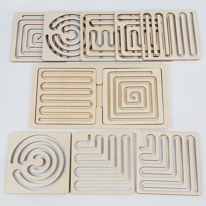 

Деревянная детская головоломка на логическое мышление, раннее развитие, развитие левого и правого полушарий мозга, контроль ручкой, движение ручкой, тренировка концентрации, забавные игрушки