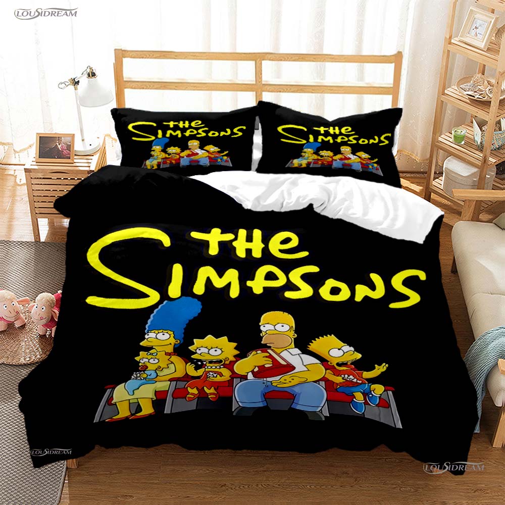 Comforter Carton Funny Casal All Season Comforter Bedding Sets Soft And S Teens Single/Double/Queen/King